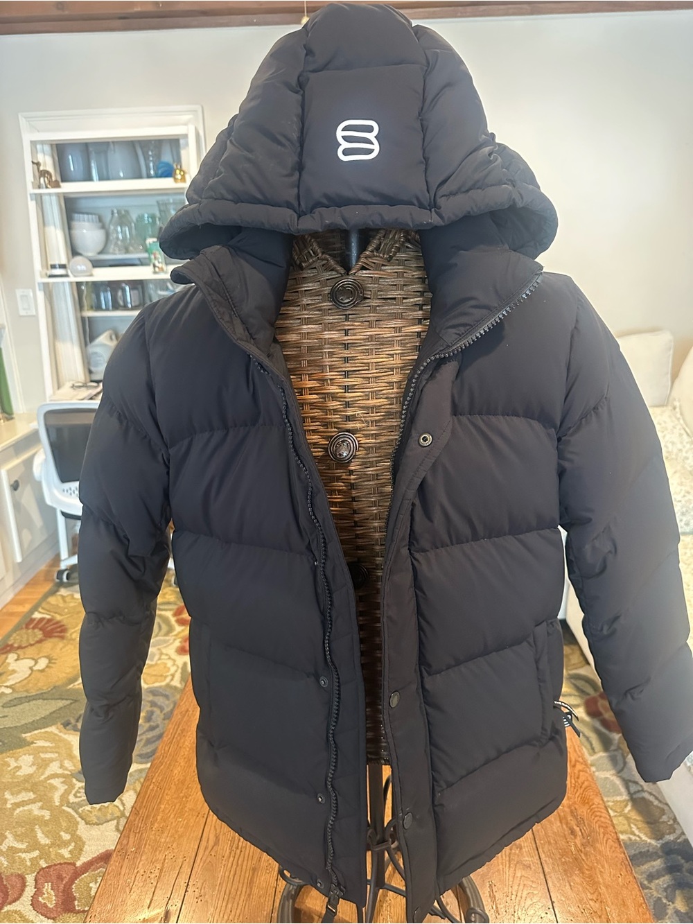 Aritzia The Super Puff Original Black 800+ Fill Down Puffer Jacket Women’s S